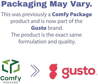 GUSTO Plastic Food Storage Deli Containers with Lids [48 Sets] 8, 16, 32 oz