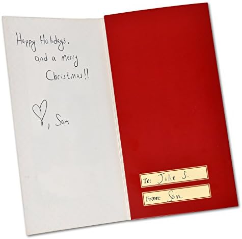 Gift Boutique Christmas Money or Gift Card Holders with Envelopes 12 Count