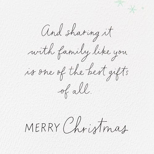 American Greetings Christmas Card (Family Like You)