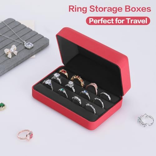 KUKUVR Velet Jewelry Ring Storage Box