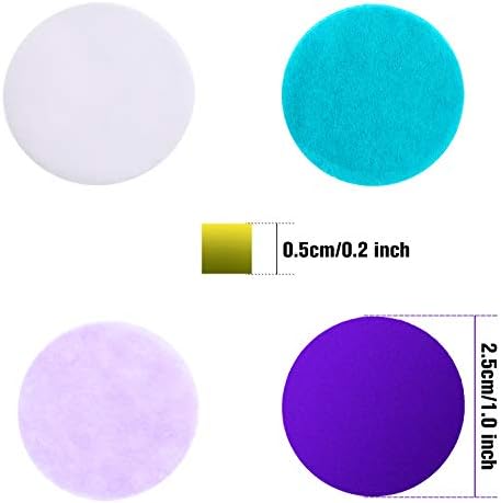 TecUnite Purple Teal Confetti Tissue Table Confetti, 2.5 cm