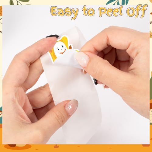 H1vojoxo Fall Bookish Sticker Rolls - 1000PCS Decorative Aesthetic Stickers