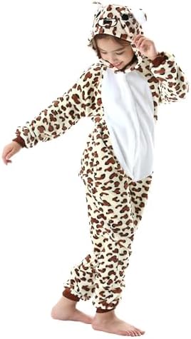 ATOZ Onesie for Kids, Animal Pajamas Halloween Cosplay Costume Girls Boys