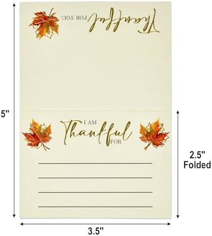 100 Thanksgiving Place Cards Fall Gratitude Harvest Tent Name Card