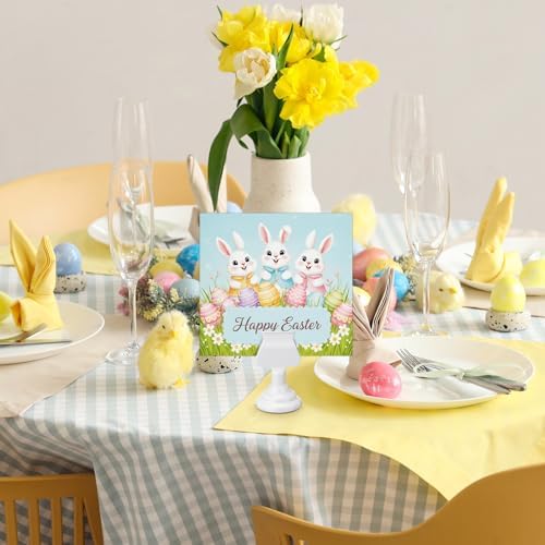 Kathfly 36 Pcs Table Number Holders Metal Place Card Clip,White