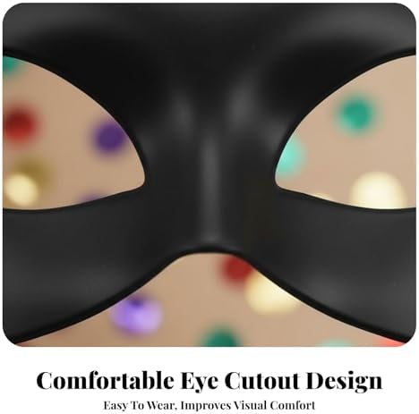 Black Cat Women Mask for Adult, Superhero Eye Mask, Half Face Cat Masks, Cosplay Costume Accessories for Masquerade Halloween Christmas Carnival Role Playing Party