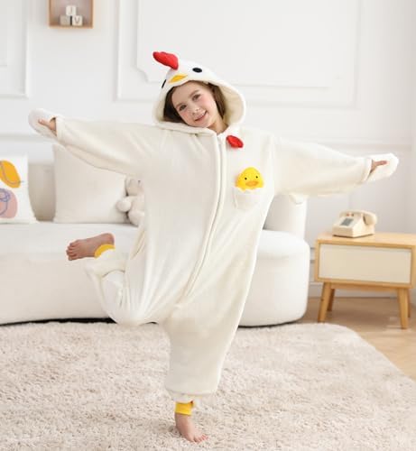 ATOZ Onesie for Kids, Animal Pajamas Halloween Cosplay Costume Girls Boys