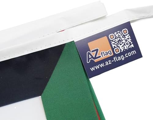 AZ FLAG Kuwait Bunting 20 ft 20 flags Light Polyester