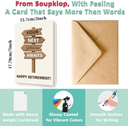Happy Retirement Card Gift for Men Women