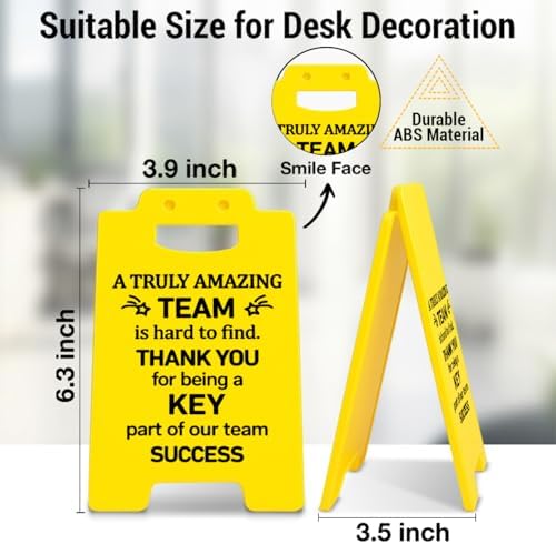 3Pcs Employee Appreciation Gifts Bulk Teamwork Gift Ideas Desk Decor