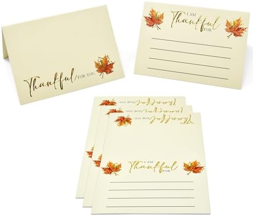 100 Thanksgiving Place Cards Fall Gratitude Harvest Tent Name Card