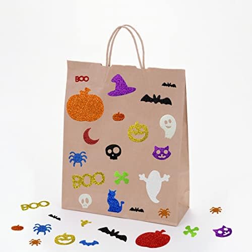 500 Pcs Halloween Foam Stickers Glitter Foam Stickers Halloween Craft