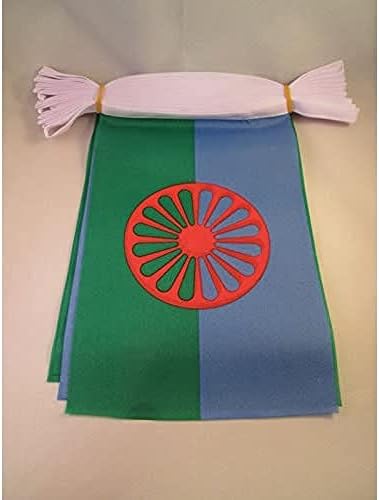 AZ FLAG Gypsy Bunting 20 ft 20 flags Light Polyester