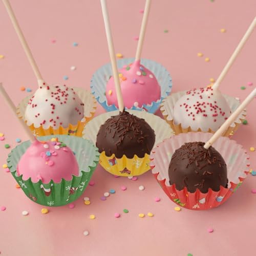 Christmas Mini Cupcake Liners - 600 Count Small Xmas Muffin Cup Cake Paper Liner for Baking, Merry Christmas Eve Candy Wrappers, Cookies Chocolate Tiny Wrap Mold for Bakeware Party Supplies