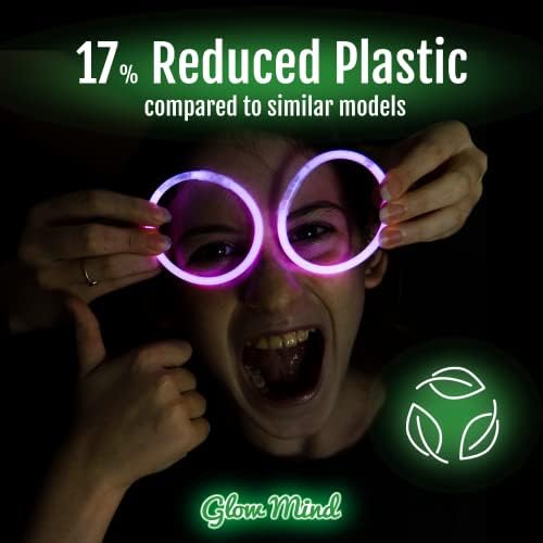 500 Glow Sticks Bulk Party Pack, 8" Halloween Glow Bracelets and Necklaces