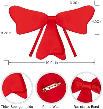 Cat Costume Accessories Set with Cat Ears Headband and Bow Tie for Adults