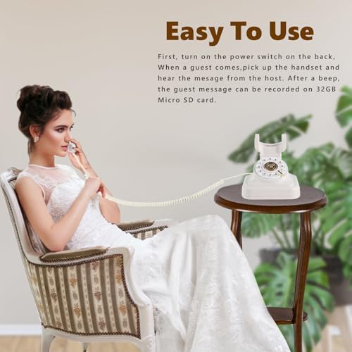 Audio Guest Book Wedding Phone Record Customized Audio Messages Telephone