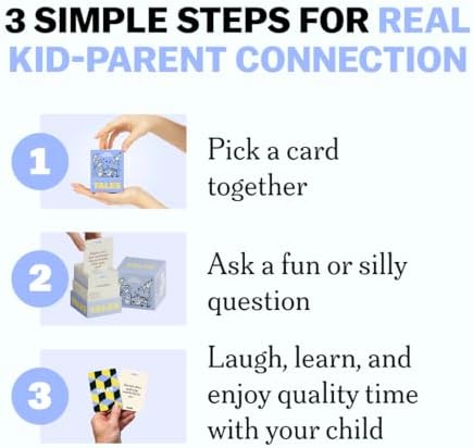 TALES 150 Conversation Cards, Kids Edition, Road Trip Game, Family Bonding