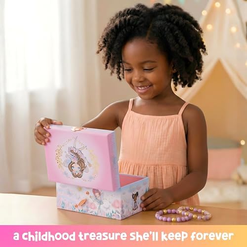 Giggle & Honey® Musical Fairy Jewelry Box for Girls