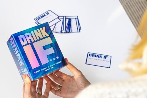 DRINK IF… Adult Drinking Party Game for Icebreaker & Conversation Starter