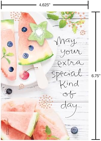American Greetings 65-Count All-Occasion Greeting Card Pack, Assorted Watercolor & Playful Illustration Designs designed by Kathy Davis Studios, A6 (Pack of 4)