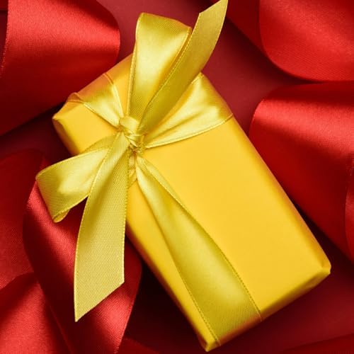 Vanhench 36" x 2400" (200') Yellow Wrapping Paper Roll