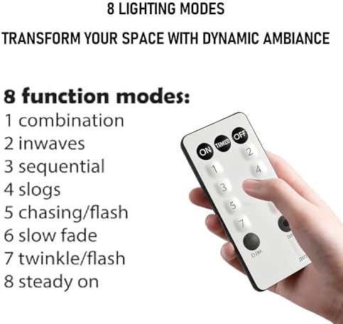 TW SHINE Christmas Lights, 600 LED 196FT Christmas String Lights Plug-in with 8 Modes Timer and Remote, Waterproof Outdoor Decorations for Bedroom Wedding Party Yard Tree Decor, Blue & White
