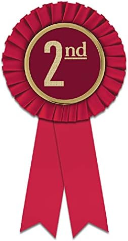 Hodges Badge Company - Genuine Award Ribbon Rosette Set - 1st 2nd 3rd and Honorable Mention - Made in USA