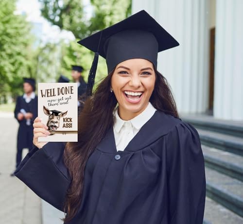 D4DREAM Funny Graduation Cards for Her Him, Class of 2026 Graduation Gift