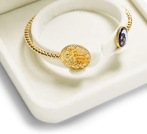 Oirlv Velvet Bracelet/Bangle Box,Compact & Portable,Perfect for Gift Giving