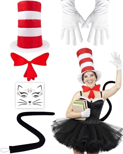 Cat Costume Accessories for Women Halloween Dress Up Party Cosplay