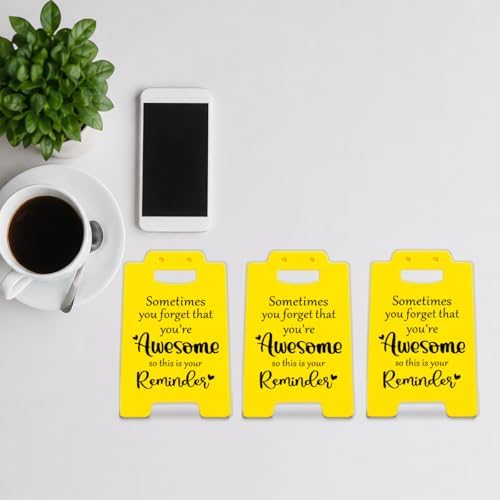 3Pcs Inspirational Gifts for Women Men Appreciation Gifts Bulk Desk Decor
