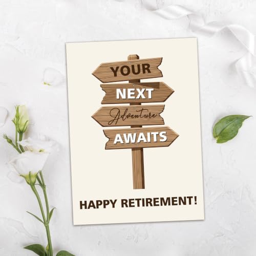 Happy Retirement Card Gift for Men Women