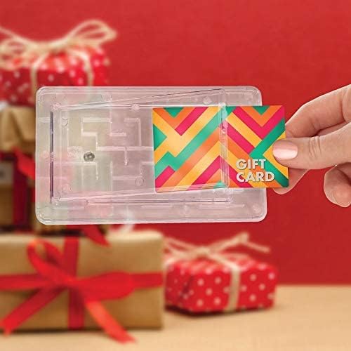 Tech Tools Gift Card Maze Holder – Stocking Stuffers for Teen Girls, Teen Boys, Men and Women, Unique White Elephant Gag Gifts for Adults, Fun Puzzle Box for Christmas