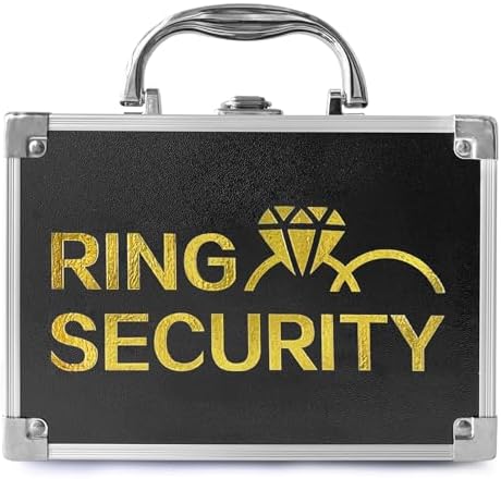 Ring Security Wedding Ring Bearer Box Gifts Set