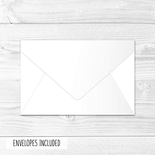 24 Wedding Thank You Cards with Envelopes Wedding Card Designed in USA