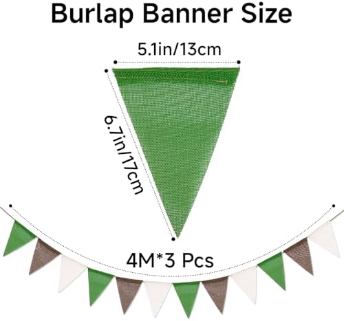 G2PLUS Triangle Flag Bunting, Pennant Banner and Decorative Garland, 39Ft