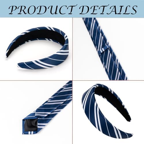 Halloween Wizard Costume Accessories Adult Headband Tie Blue
