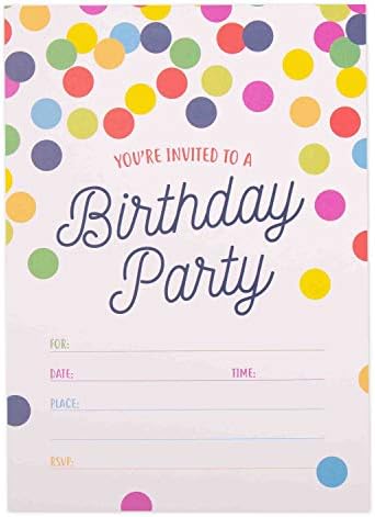 GSM Brands Invitations for Birthday Party