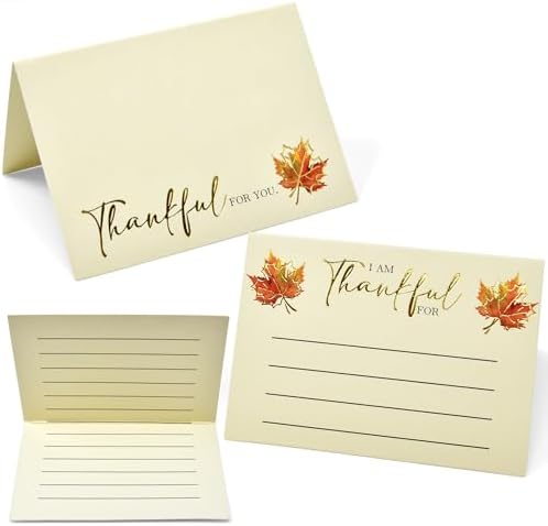 100 Thanksgiving Place Cards Fall Gratitude Harvest Tent Name Card