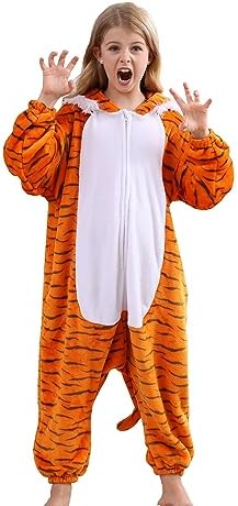 ATOZ Onesie for Kids, Animal Pajamas Halloween Cosplay Costume Girls Boys
