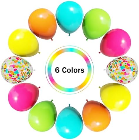 Tropical Balloons Arch kit, 131Pcs Hawaiian Summer Party Balloons