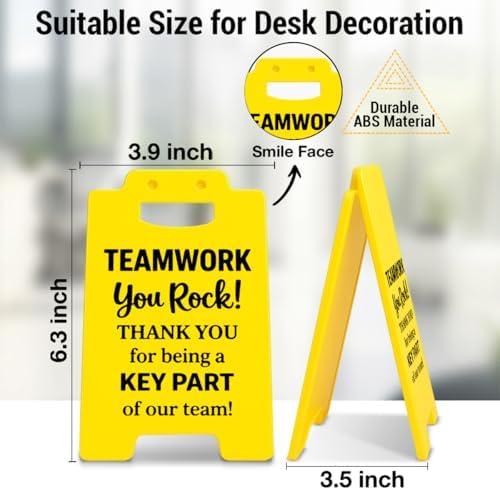3Pcs Employee Appreciation Gifts Bulk Best Team Ever Office Desk Decor