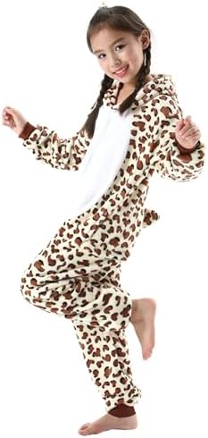 ATOZ Onesie for Kids, Animal Pajamas Halloween Cosplay Costume Girls Boys