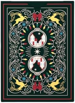 Bicycle Home for The Holidays Collectible Standard 52 Deck of Cards, Poker Size, Stocking Stuffers, Small, Family & Kids Card Game Night