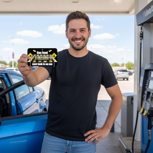 Gas Money Gift Card Holder, Funny Cash Gift Cards, Money Holder for Gifting Cash, Birthday, Graduation, Christmas and Holiday Gag Gifts for Men Women, Stocking Stuffers for Men Women Teens