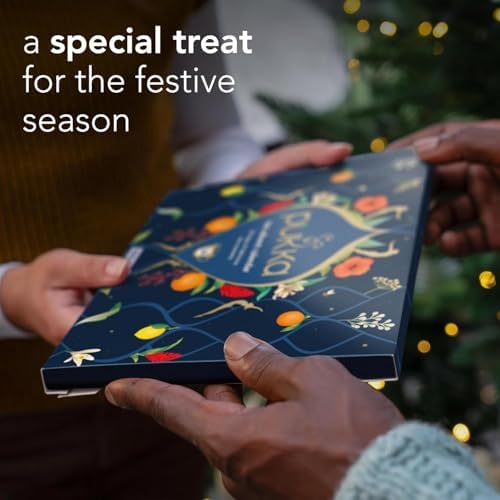 Pukka 2025 Advent Calendar Organic Tea Sampler, Selection of 24 Delightful Black & Green Tea Infusions, Christmas Gift Idea for Tea Lovers, 100% Organic (Pack of 3)
