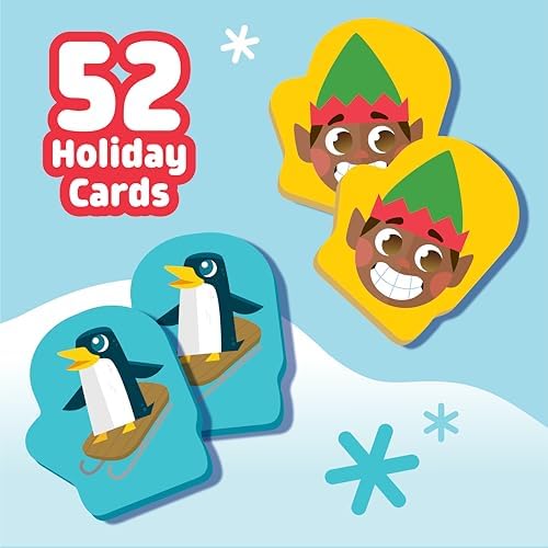 Chuckle & Roar Holiday Matching Game for Kids Ages 3+