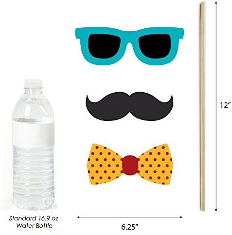 Retirement Photo Booth Prop Kit, DIY Cardstock Props - 20pc