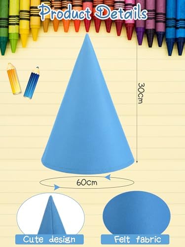 Teenyyou Crayon Costume with Apron and Cone Hat Adult